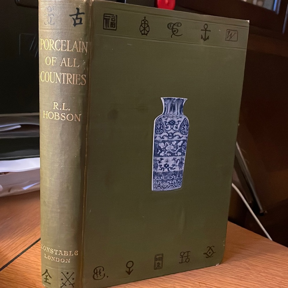 Porcelain of all countries 1913 R.L. Hobson